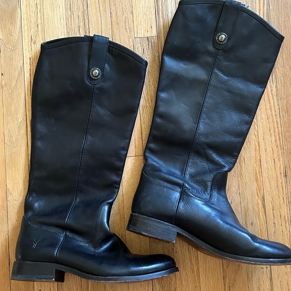 Frye Tan Leather Boots